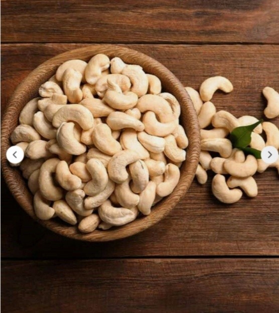 Fresh raw cashews of the best quality cashews 1KG gallery