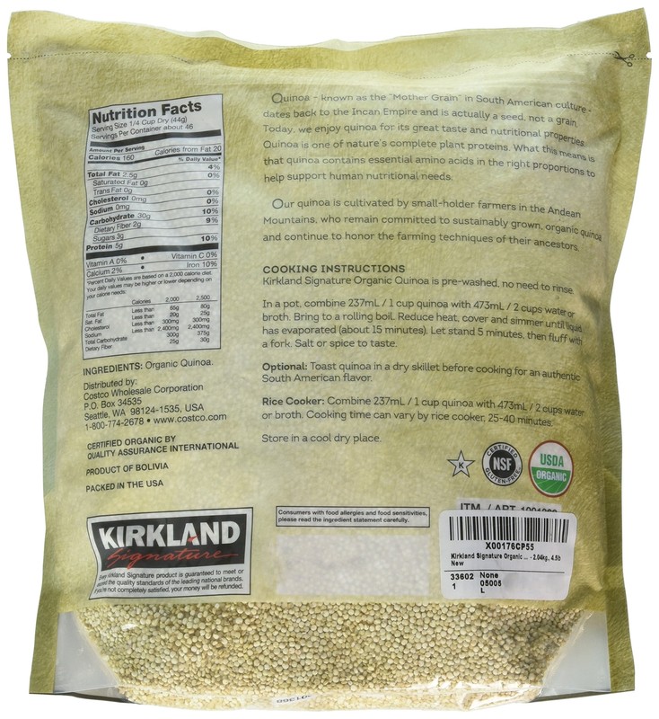 Kirkland Signature Organic Gluten-Free Quinoa From Andean Farmers To Your Table gallery