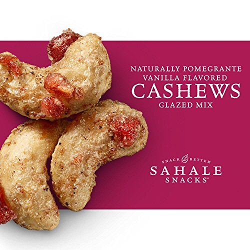 Sahale Snacks Pomegranate Vanilla Cashews Glazed Mix 1.5 Ounce Pack of 18 gallery
