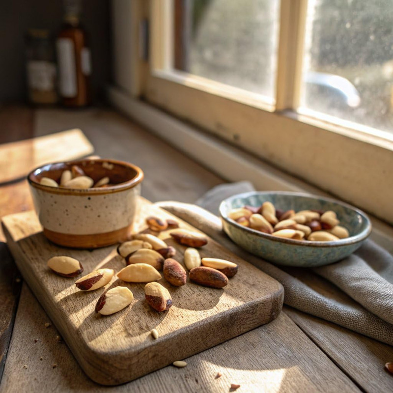 Nature’S Eats Raw Brazil Nuts - Whole Unsalted Superfood Snack from Brazil - Hea gallery