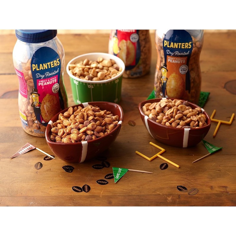 Sweet and Spicy Peanuts, Plant-Based Protein, Sweet & Spicy Party Snacks, Pea... gallery