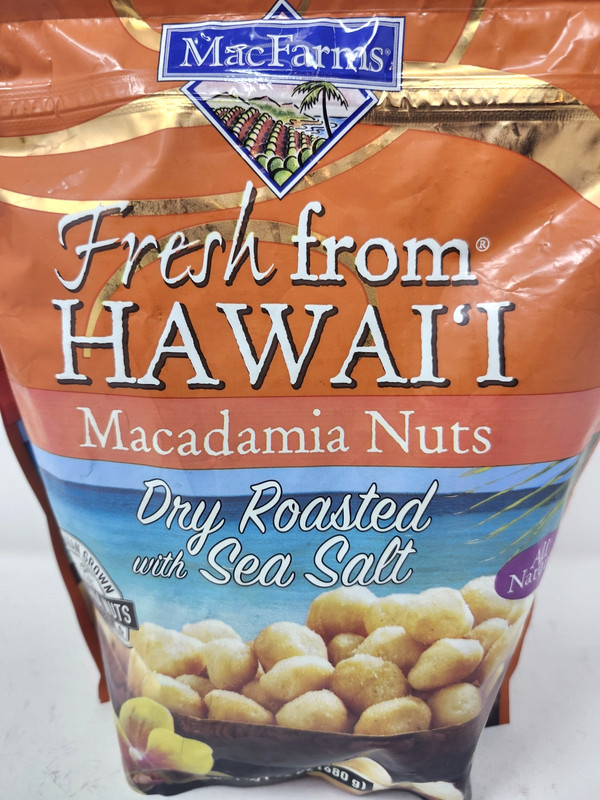 MacFarms Hawaii Macadamia Nuts Dry Roasted with Sea Salt 24oz Bag - BB 08/2026 gallery