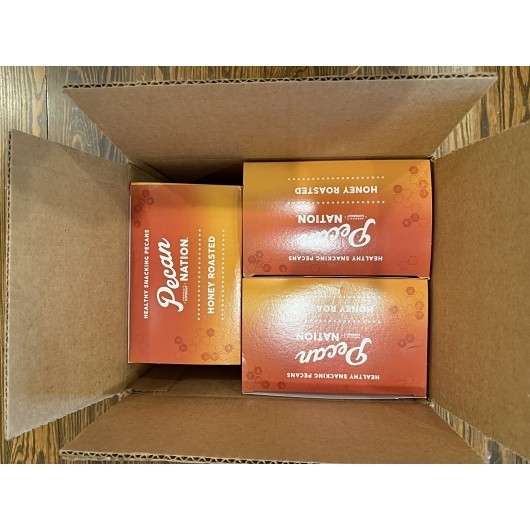 Pecan Nation Honey Roasted Pecans, 2.25 Ounce, 8 Per Pack, 3 Per Case gallery