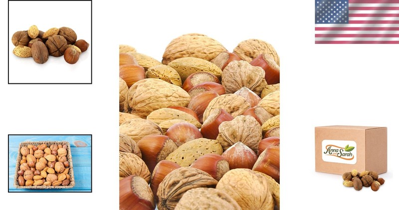 Mixed Nuts in Shell, California Jumbo Walnuts, 6 lbs gallery