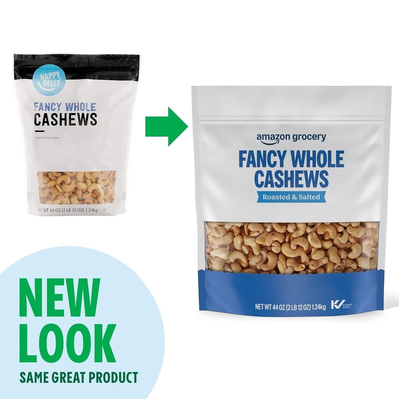 Cashews Whole Roasted Sea Salted 44 Oz Kosher Allergen Free Snacks gallery