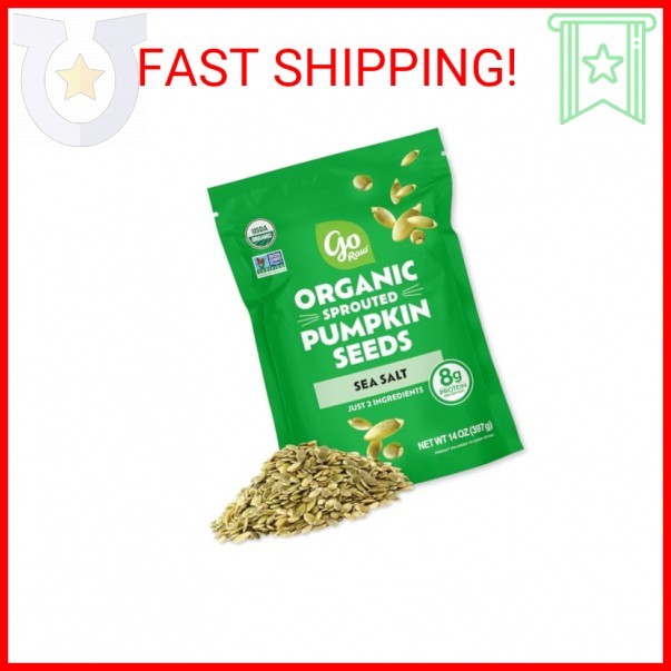 Go Raw Organic Sprouted Pumpkin Seeds, 14 Oz gallery