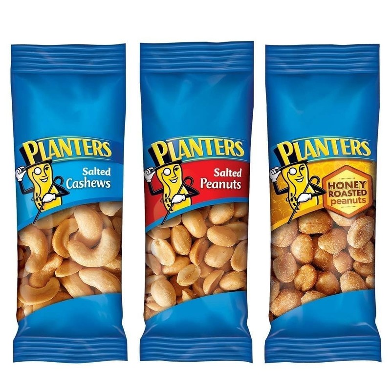 Kosher Snack Variety: Salted Cashews, Peanuts & Honey Roasted, 36 Count gallery