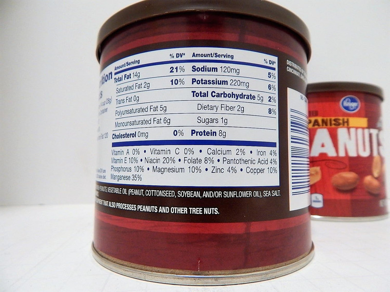 Kroger Salted Spanish Peanuts with Sea Salt (2 Cans) gallery