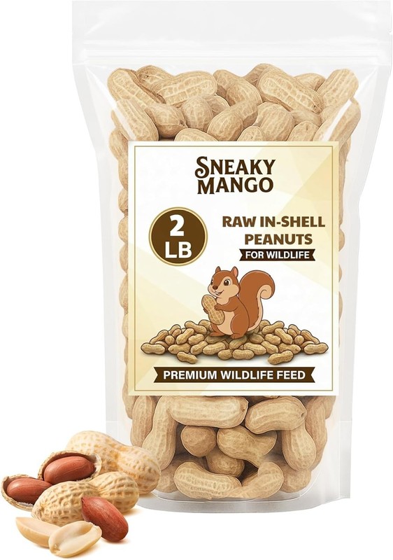 Quality Raw Peanuts in Shell - 2 Pounds – All-Natural Food for Squirrels, Dee... gallery