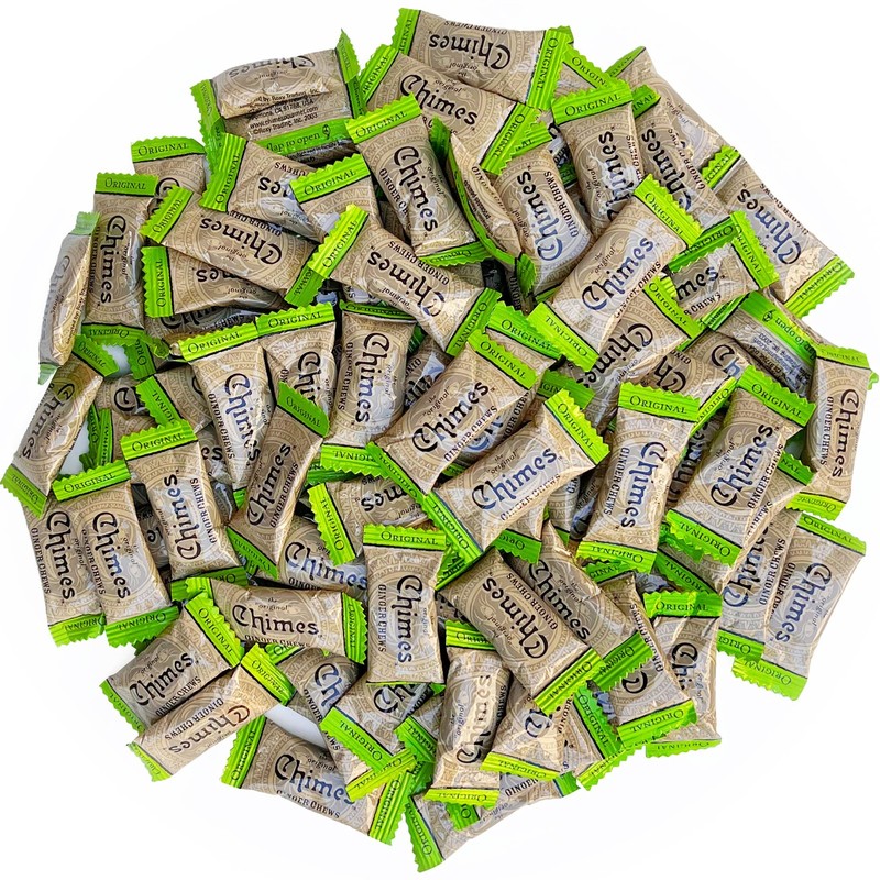 CHIMES ORIGINAL Ginger Chews (1-Pound 1 LB BAG) Premium 1 Pound (Pack of 1)