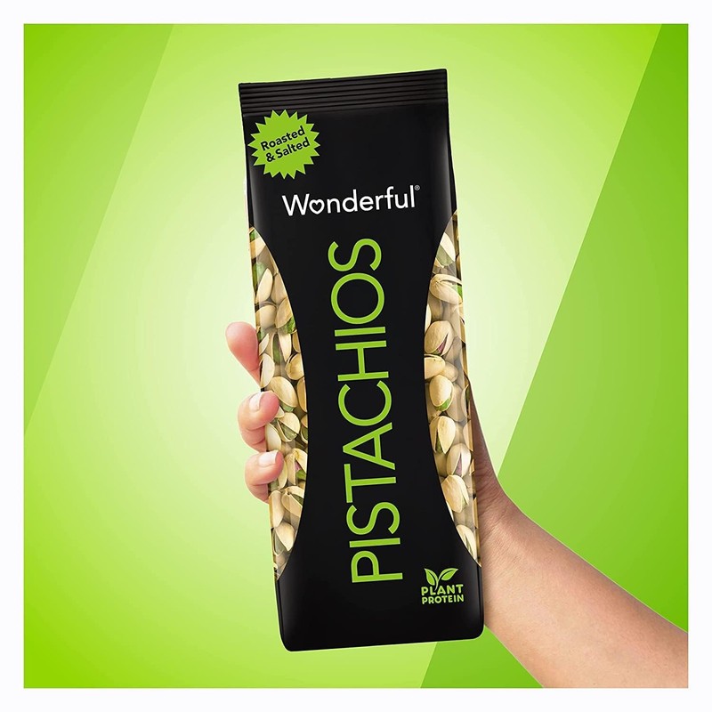 Wonderful Pistachios In Shell, Roasted & Salted Nuts, 32 Ounce Bag, Pr gallery