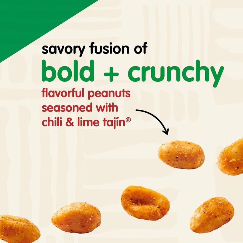 Tajin Chili Lime Peanuts Snak Club 12 oz gallery