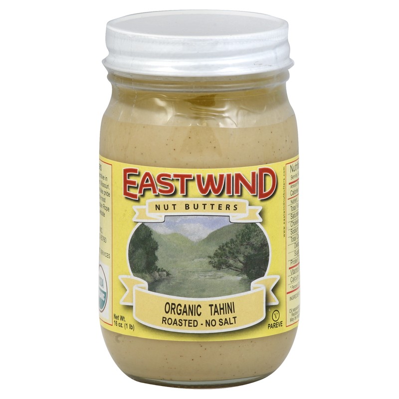East Wind Nut Butter Tahini Roasted Organic 16 oz (Pack Of 6)