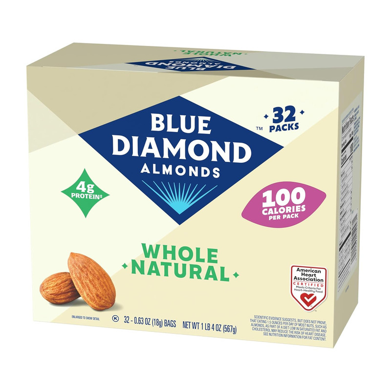 Whole Natural Raw Snack Nuts, 100 Calorie Travel Bags, 32 gallery