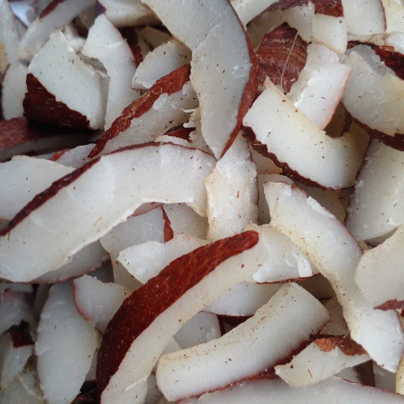 Dried Copra Coconut Organic Natural Slices 100% Ceylon Rich Oil Dry Halves Chips gallery