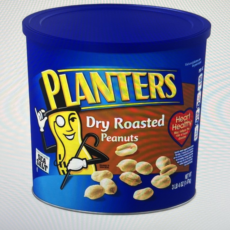Planters Dry Roasted Peanuts 3.25 Lbs