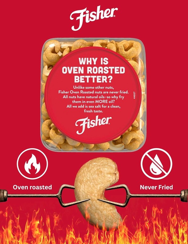 Snack Assortment: Oven Roasted Whole Cashews 24oz - Perfect Pantry Essential gallery