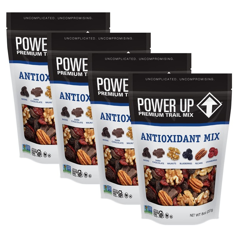 Antioxidant Trail Mix By Gourmet Nut, Dried Fruit & Nuts Mix, Raisins Dark Ch…