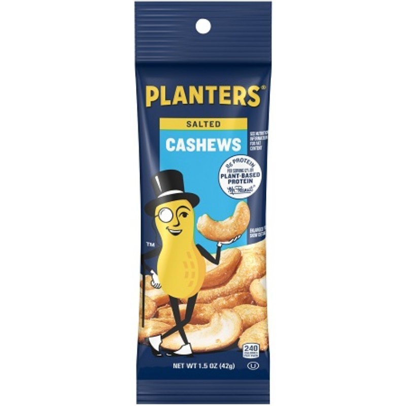 18x Planters Cashew Salted Nuts Snack Pack Bulk Wholesale Bundle New Sealed 1.5o