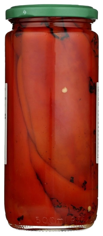 Organic Roasted Red Peppers 16oz - Fat-Free, All-Natural, Perfect for Sandwic... gallery