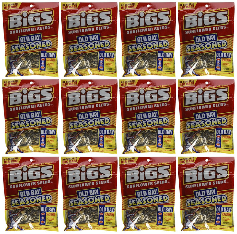 Old Bay Catch of the Day Seasoned Sunflower Seeds, 5.35 Ounce — 12 per Case