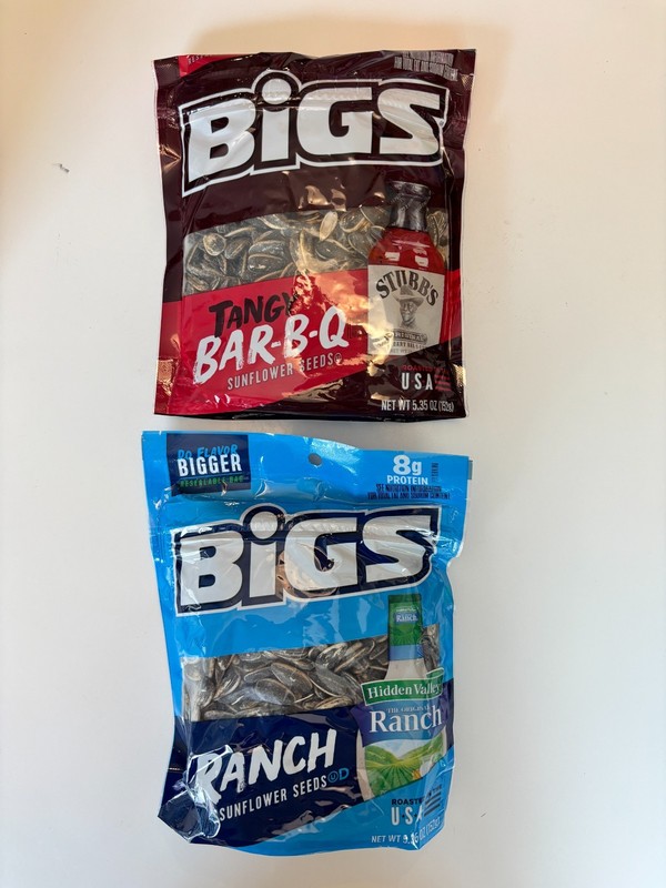 BIGS Sunflower Seeds 6 Flavor Variety Sampler Value Pack DO FLAVOR BIGGER gallery