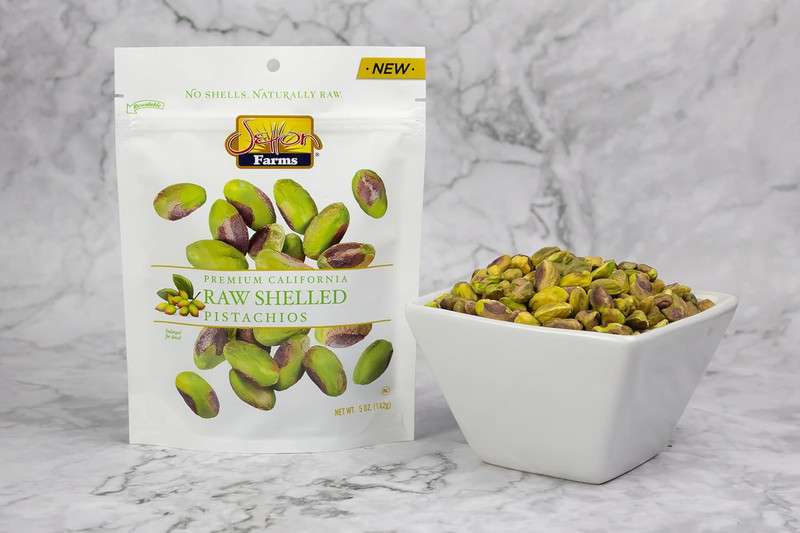 Naturally Raw Shelled Pistachios 20 oz Value Bag, No Shell Pistachios, Non-GMO P gallery