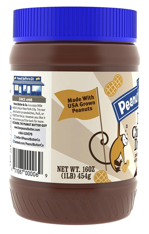 Peanut Butter & Co. Dark Chocolatey Dreams Peanut Butter 16 Oz Pack of 6 gallery