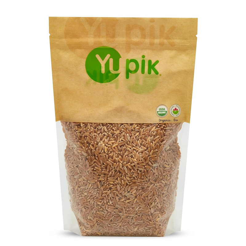 Organic Kamut Grains, 2.2 Lb (35.2 Oz), Non-Gmo, Vegan, Kosher, Raw Whole Grains