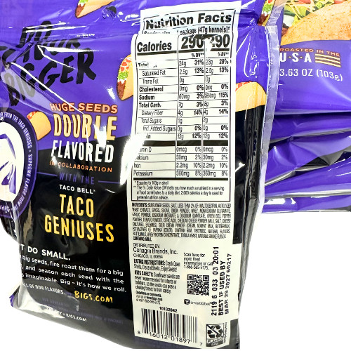 12-Pack Taco Supreme - Do Flavor Bigger Huge Sunflower Seeds, 3.630z each gallery