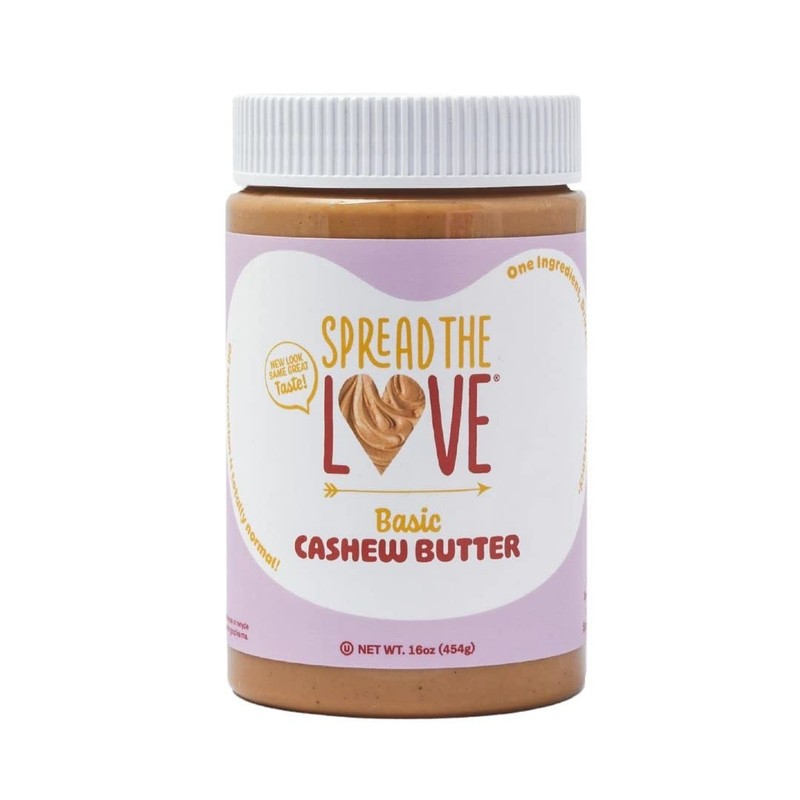 Basic Cashew Butter – All-Natural, Vegan, Gluten-, No Added Sugar, No Added S…
