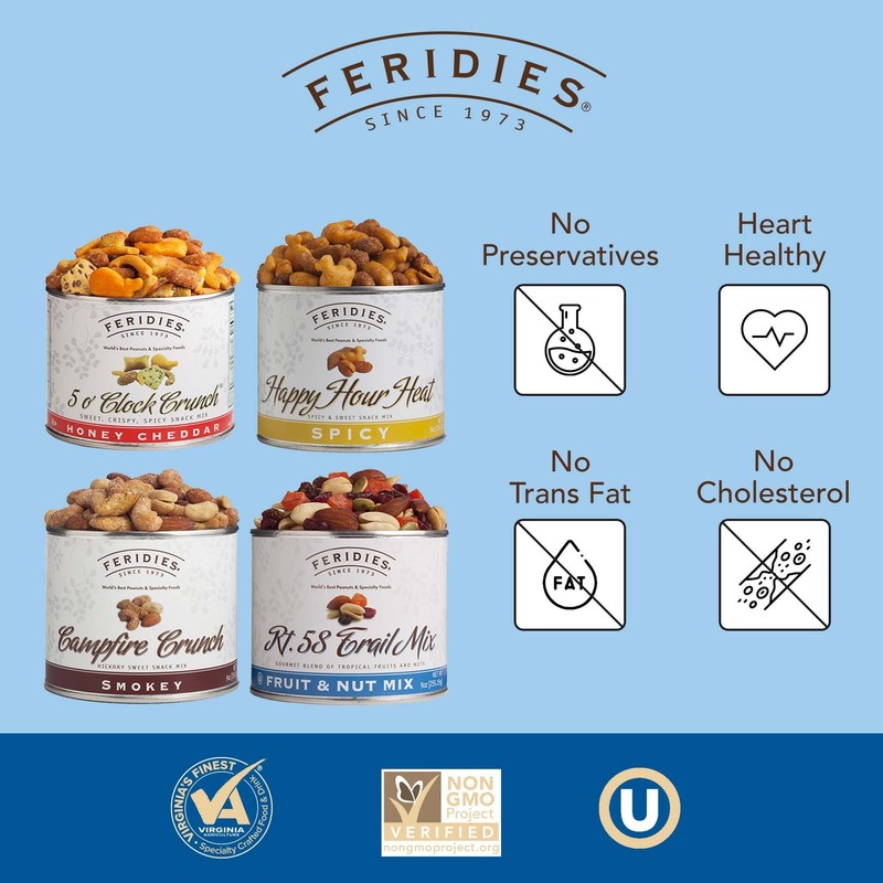 Sweet and Spicy Snack and Trail Mix Assortment (Rt.58 Trail Mix, Campfire Cru... gallery