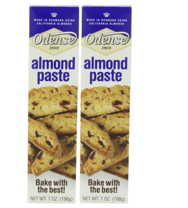 Odense Almond Paste Pack of 2 Bake Delicious Almond Treats 7 Ounces Each
