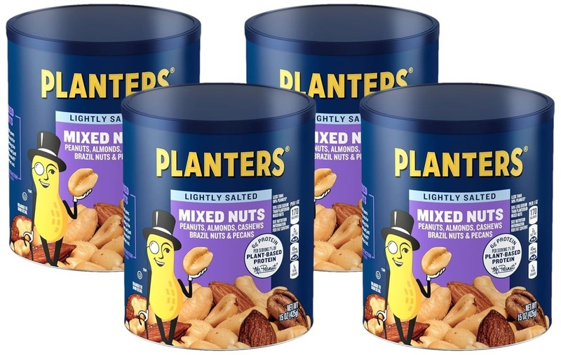 Lightly Salted Mixed Nuts - 15 Oz Canisters (Pack of 4) gallery