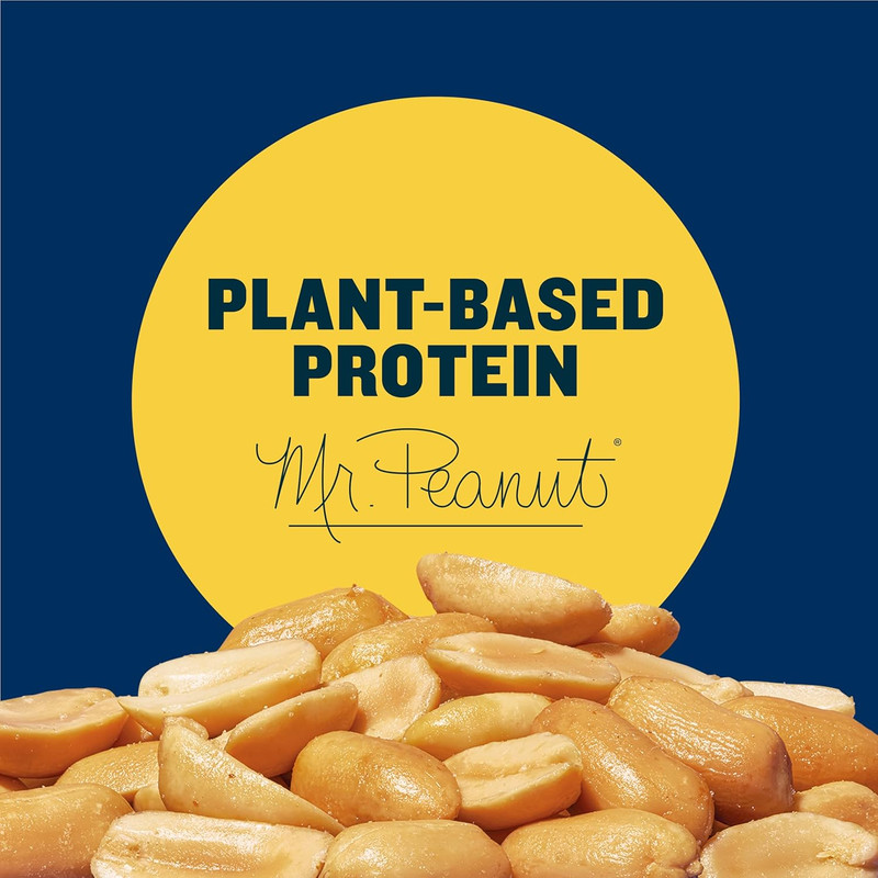 Dry Roasted Peanuts, Plant-Based Protein, Lightly Salted, Peanut Snack, 16 Oz Ja gallery