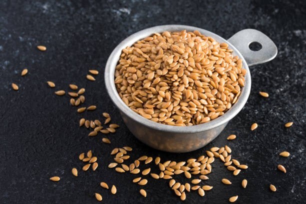 Golden Flax Seed, All Natural Non-GMO, Vegan – 5 Lb