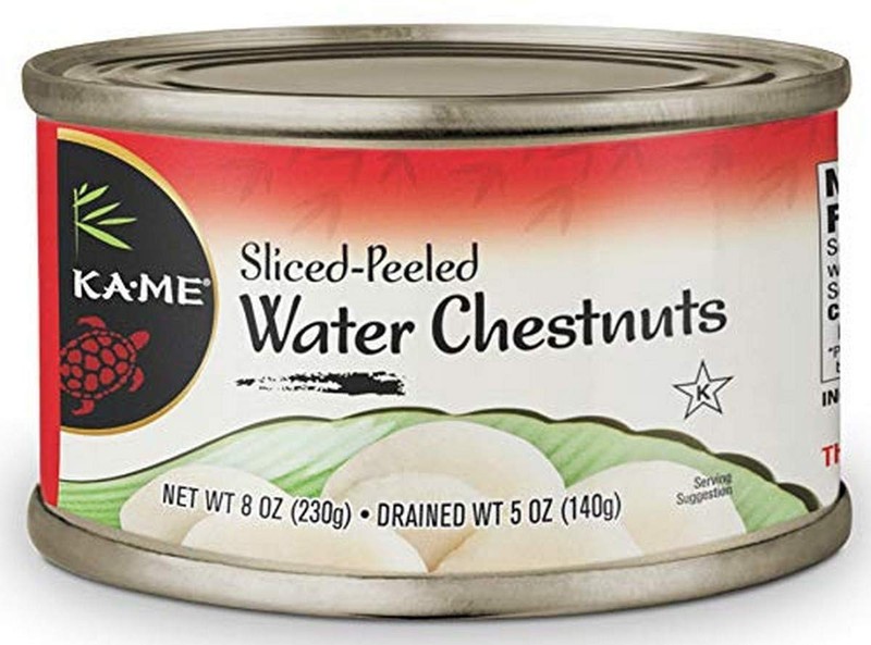KaMe StirFry Vegetables, Sliced Water Chestnuts, 8 Ounce Pack of 24