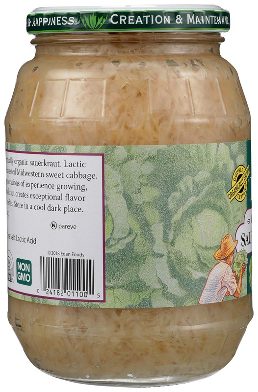 Eden Organic Sauerkraut 32 oz Non GMO Authentic Fermented Healthy Food gallery