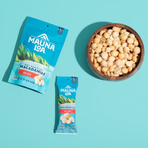 Mauna Loa Sea Salt Macadamia Nuts - 4oz Bag gallery