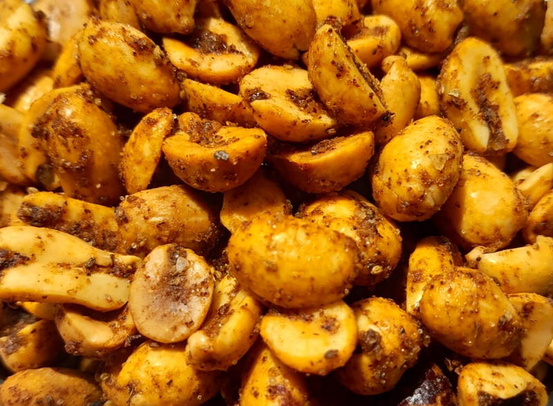 🦀 1/2 LB – KETO Maryland Old Bay Dry Roasted Peanuts Diabetic Friendly Low Carb