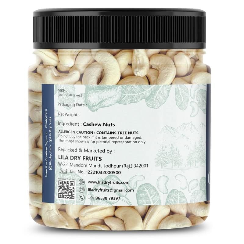 Lila Dry Fruits Cashews 250g| Unsalted Kaju Healthy Dry Fruits Diwali Gift gallery