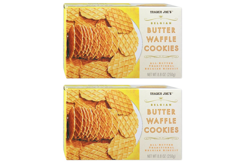 2X Packs Trader Joe’s Belgian Butter Waffle Cookies 8.8 oz Each Pack