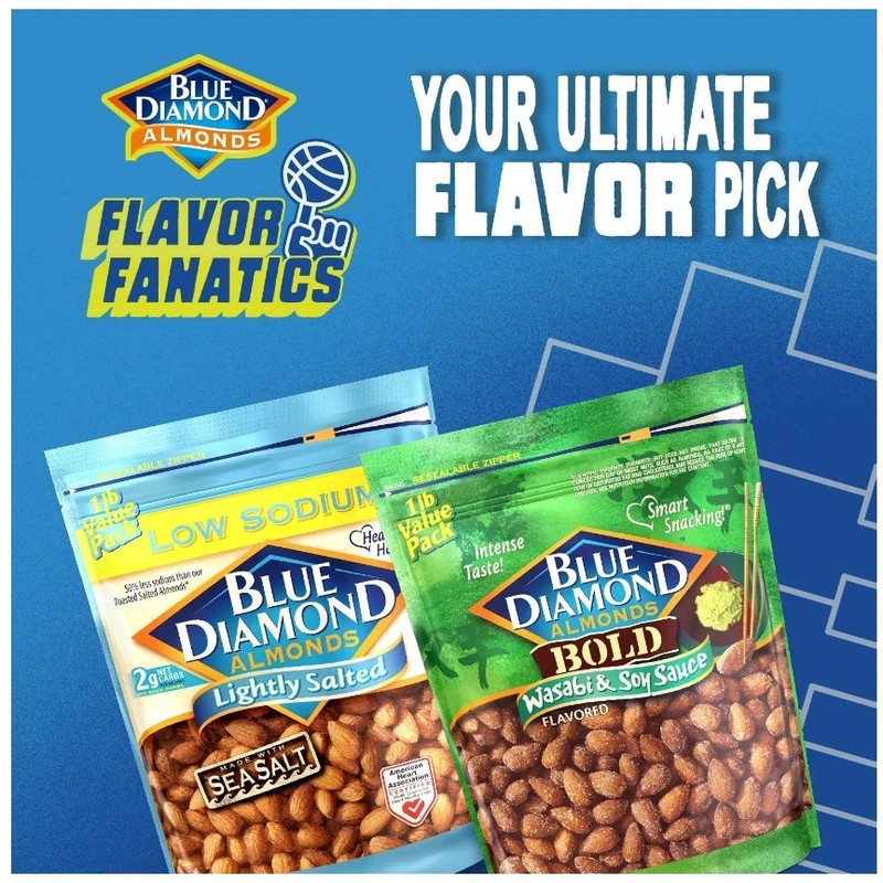 Blue Diamond Almonds, Lightly Salted Snack Almonds, Perfect For Lunches, 25 Oz gallery