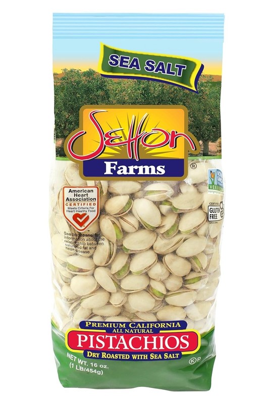 California Dry Roasted & Salted Pistachios - 1lb Non-GMO & Gluten Free gallery