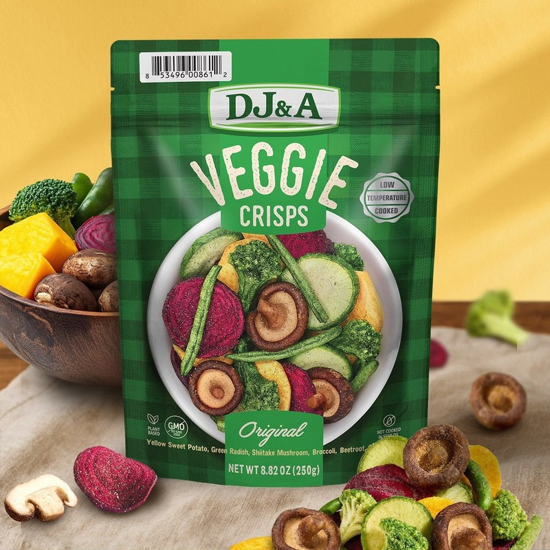 DJ&A Veggie Crisps Original, 8.8 oz. gallery