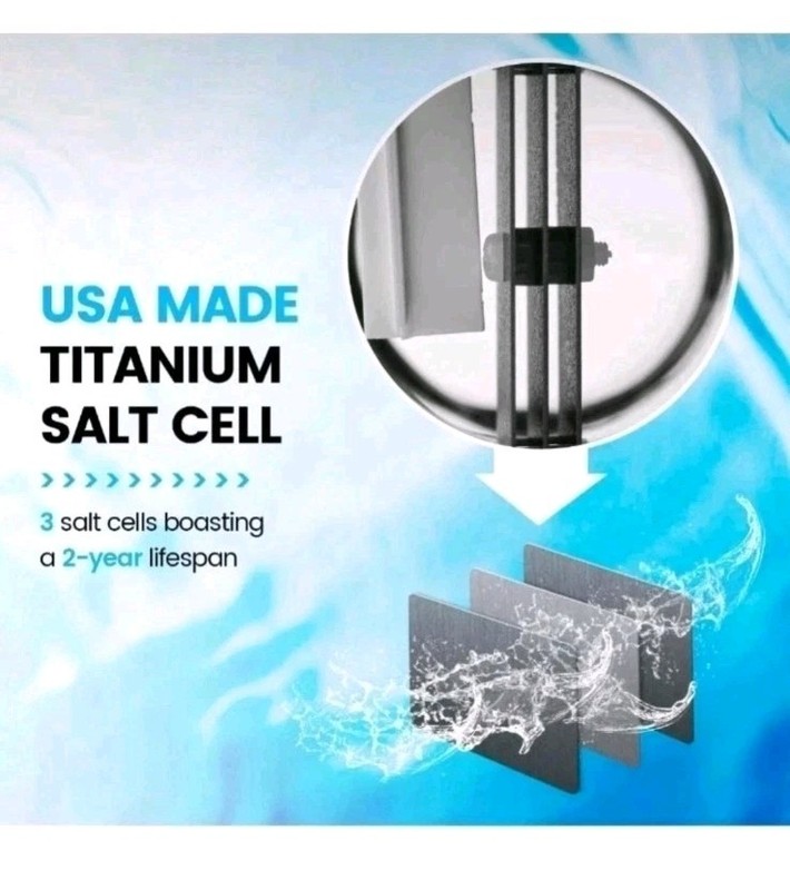 Westaho HSCG-09 Pool Saltwater Chlorine Generator Titanium Cell System Unit New gallery