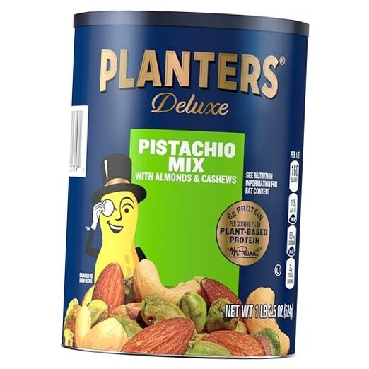 Pistachio Nuts Lovers Nut Mix with Pistachios no 1.15 Pound (Pack of 1) Salted