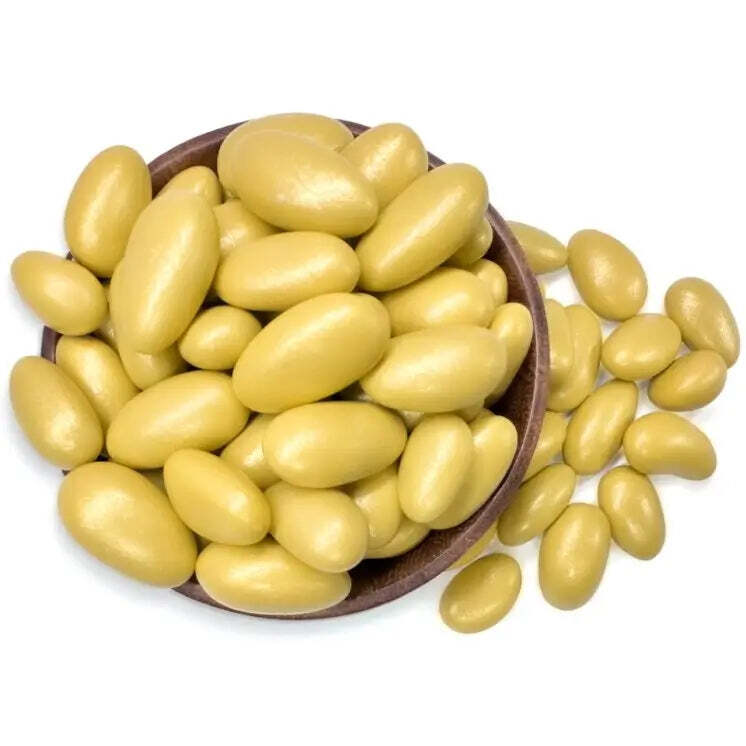 Gold Jordan Almonds, Premium Quality Almonds by NY Spice FREE SHIP gallery