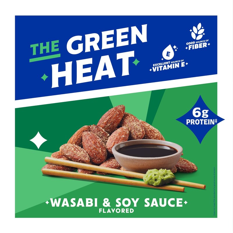 , Bold Wasabi & Soy Sauce Flavored Snack Nuts, Bulk Bag, Pantry Staple, GMO-,... gallery