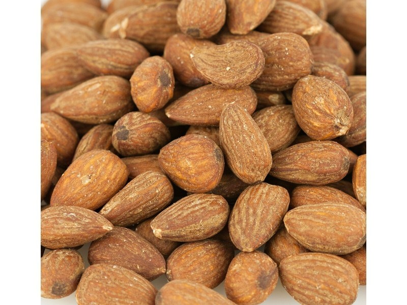 Roasted No Salt Almonds 1 Pound